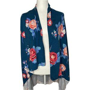 Matilda Jane Women's Cotton Blend Cozy Days Waterfall Front Sweater Cardigan